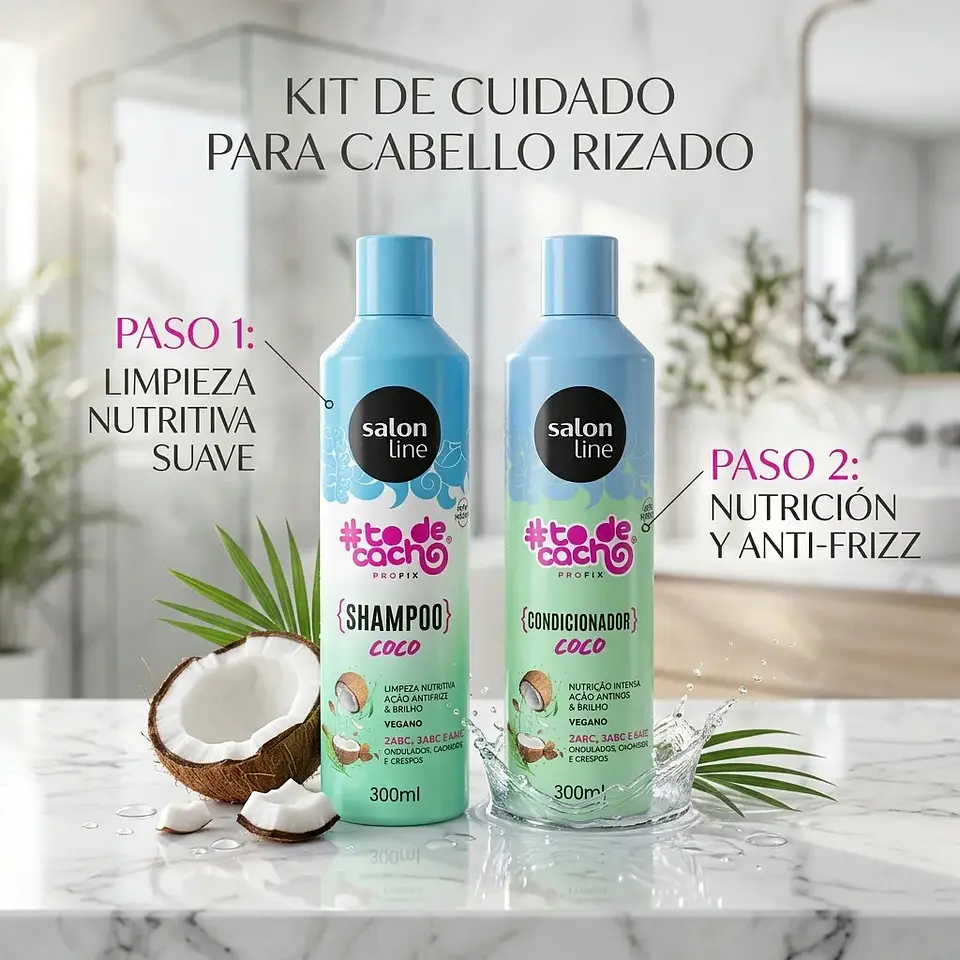 Pack de Shampoo y Acondicionador Hidratacion Coco 5