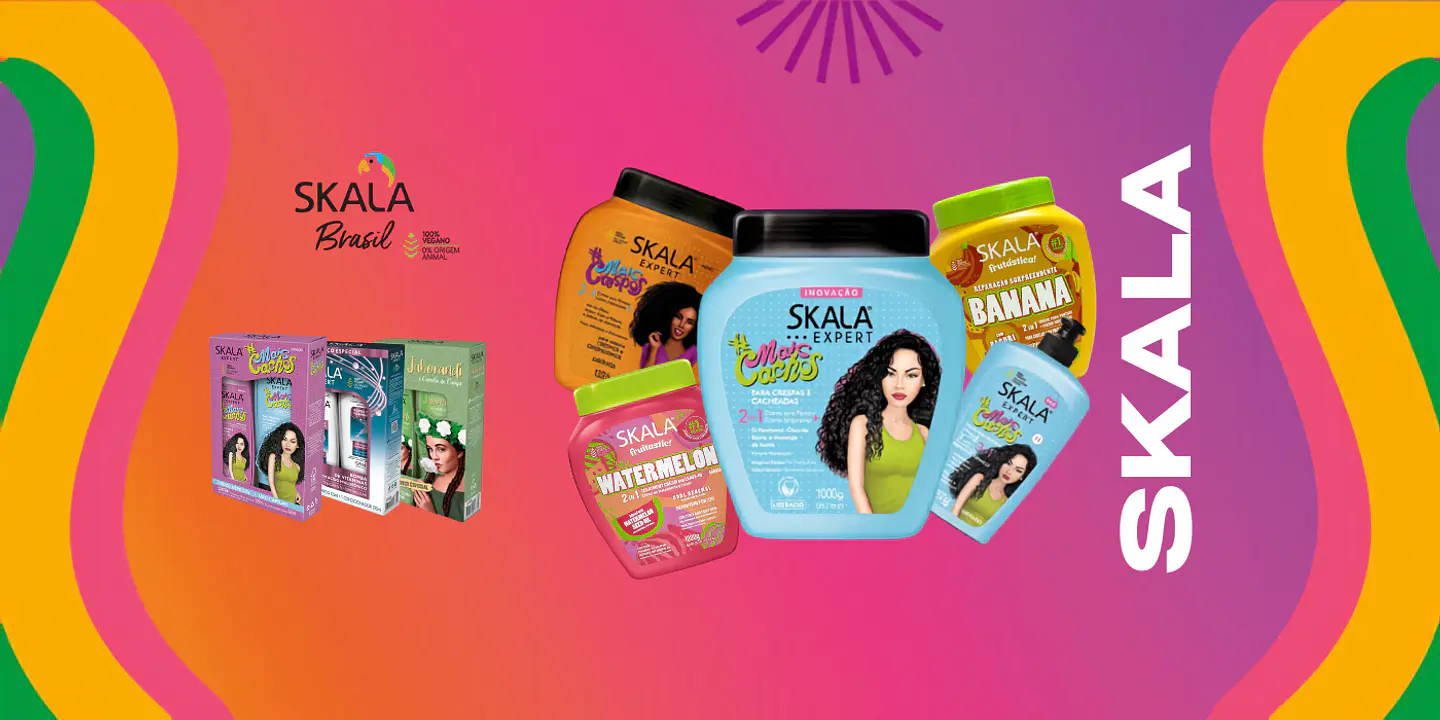 Distribuidora Liquidachile Pudahuel Cerrillos: Cremas Skala Expert originales por mayor y detalle. Línea Mais Cachos, Mais Crespos y Potão do Amor. Especialistas en Método Curly en Chile