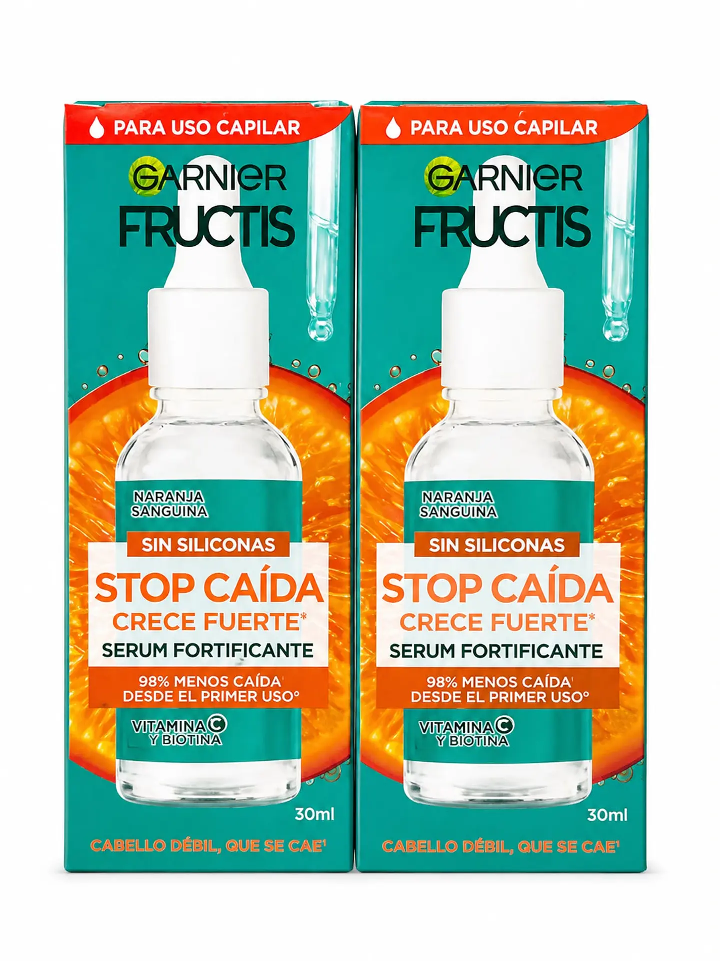Sérum Fortificante Capilar Garnier Fructis Crece Fuerte Stop Caída 1