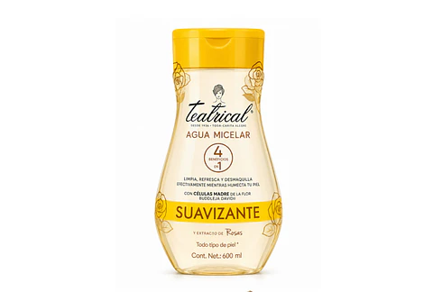 TEATRICAL AGUA MICELAR SUAVIZANTE 4 EN 1