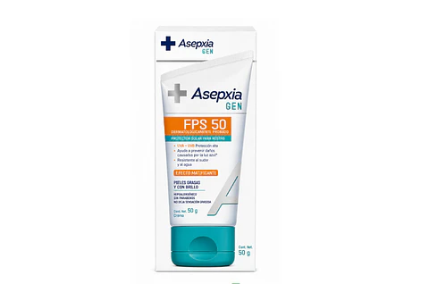 ASEPXIA GEN PROTECTOR SOLAR PARA ROSTRO FPS 50