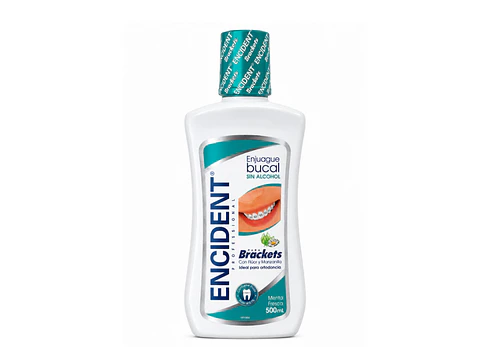 ENCIDENT ENJUAGUE BUCAL PARA BRACKETS SIN ALCOHOL