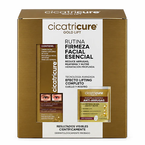 PACK RUTINA FIRMEZA ESENCIAL CONTORNO Y CREMA GOLD 