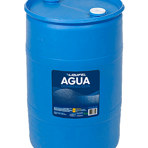 AGUA DESMINERALIZADA TAMBOR 200 LITROS