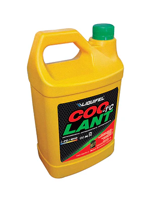 REFRIGERANTE COOLANT -1 VERDE ANTICORROSIVO 4 LITROS