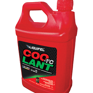 REFRIGERANTE COOLANT -1 ROJO ANTICORROSIVO 5 LITROS