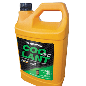 REFRIGERANTE COOLANT -3 AMARILLO ANTICORROSIVO ANTIINCRUNSTANTE 5 LITROS