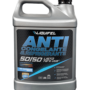 ANTICONGELANTE & REFRIGERANTE 50/50 4 LITROS