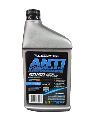 ANTICONGELANTE & REFRIGERANTE 50/50 1 LITROS
