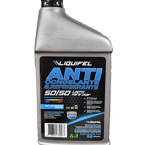 ANTICONGELANTE & REFRIGERANTE 50/50 1 LITROS