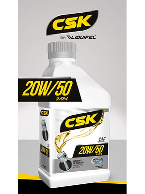 ACEITE PARA MOTOR SINTETICO 20W/50 1 LITRO