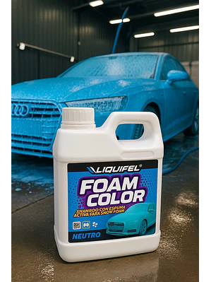 SHAMPOO NEUTRO CON ESPUMA ACTIVA SNOW FOAM 500ML