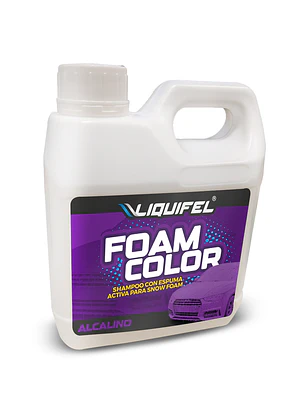 SHAMPOO ALCALINO CON ESPUMA ACTIVA SNOW FOAM 500ML