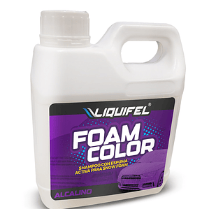 SHAMPOO ALCALINO CON ESPUMA ACTIVA SNOW FOAM 500ML