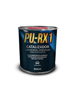 CATALIZADOR PU-RX1 – CATALIZADOR UNIVERSAL PREMIUM PARA SISTEMAS 2K 946ML