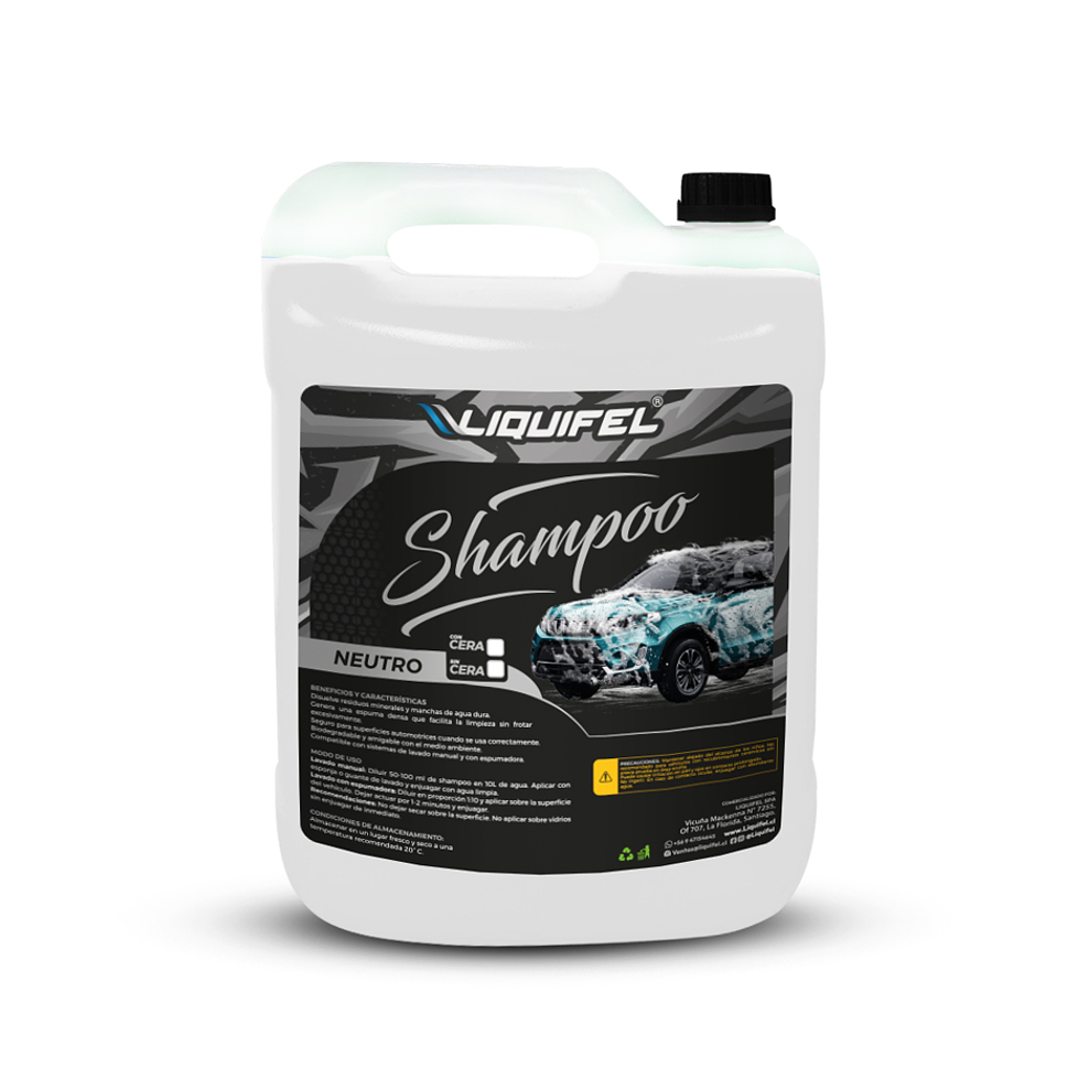 SHAMPOO PARA AUTOS NEUTRO 10 LITROS 1