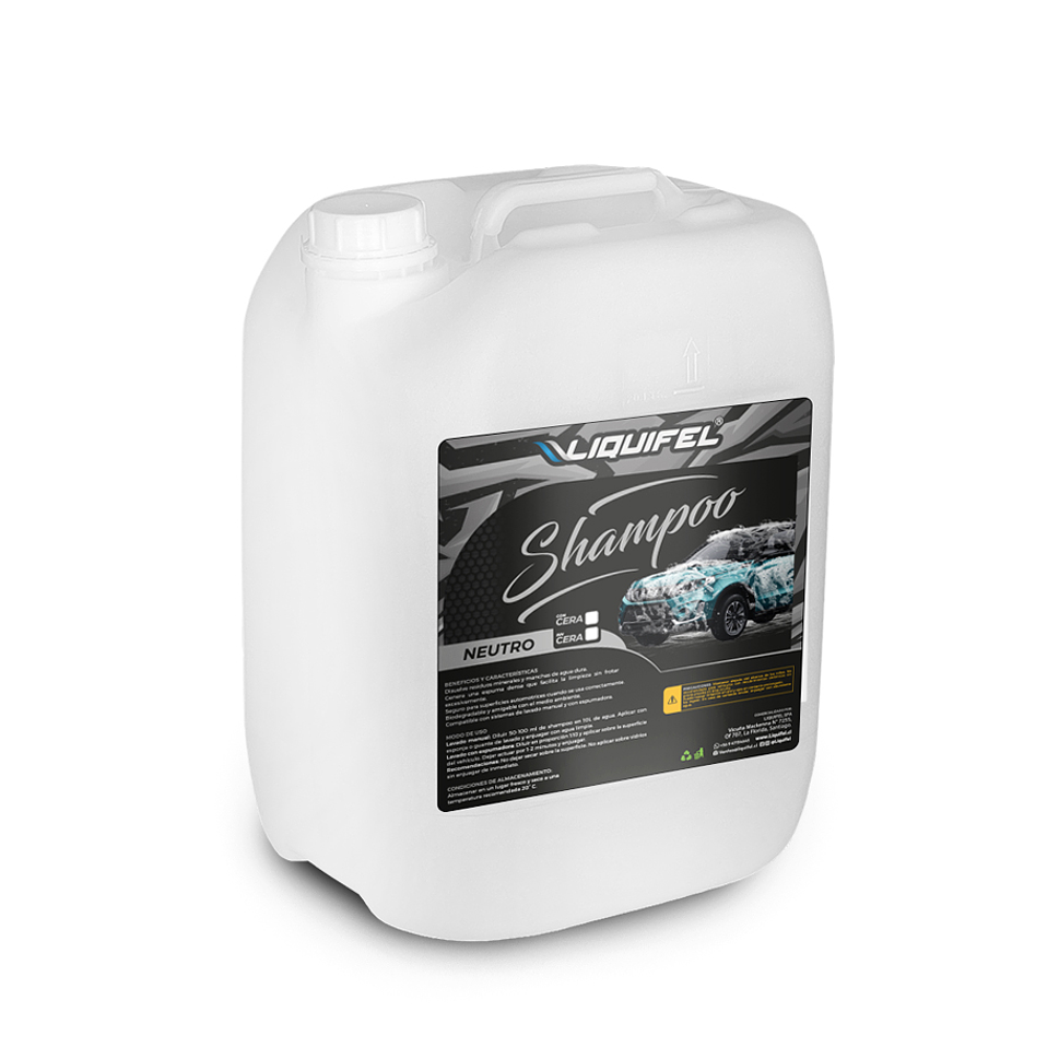 SHAMPOO PARA AUTOS NEUTRO 22 LITROS 1