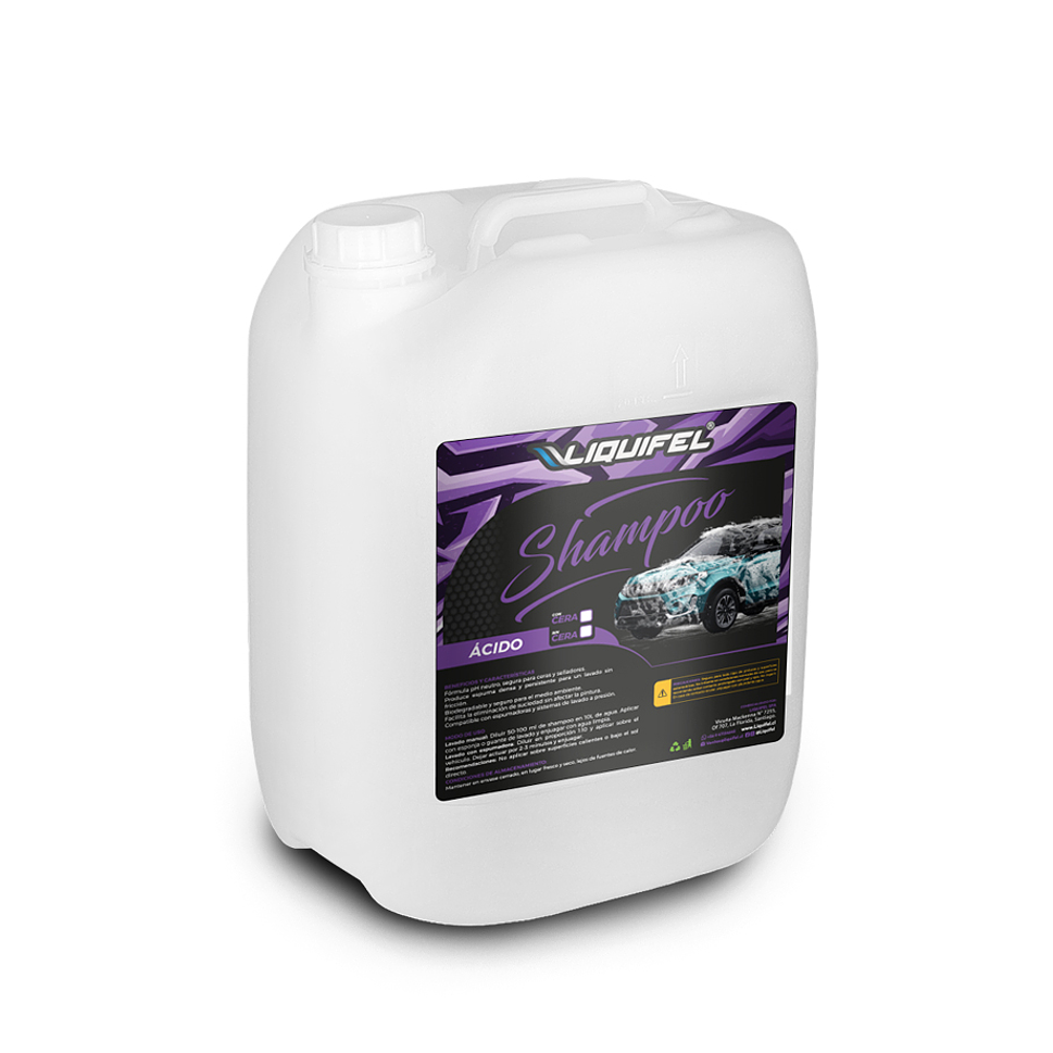 SHAMPOO PARA AUTOS ACIDO 22 LITROS 1