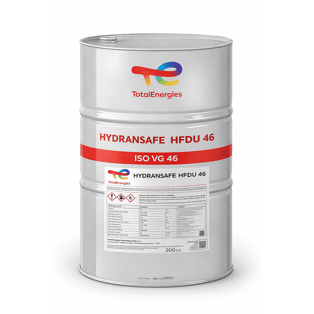 Hydransafe HFDU 46 – Fluido Hidráulico Biodegradable Resistente al Fuego 1