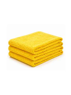 PAÑO MICROFIBRA PREMIUM 350 GMS AMARILLO PACK DE 3 