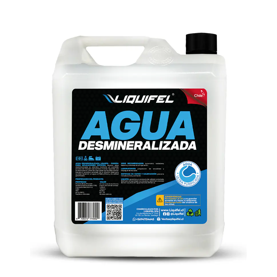 AGUA DESMINERALIZADA 5 LITROS 1