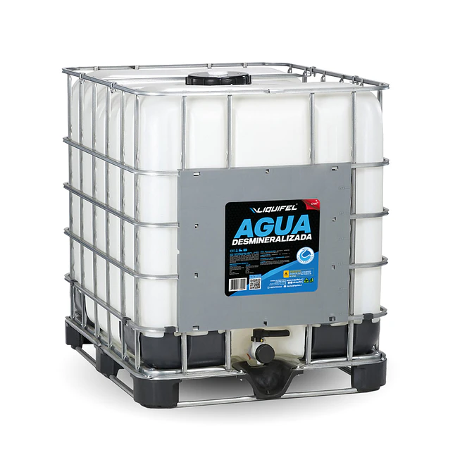 AGUA DESMINERALIZADA IBC 1