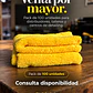 PAÑOS MICROFIBRA AMARILLA 350 GSM – VENTA POR MAYOR – PACK 100 UNIDADES - Miniatura 3