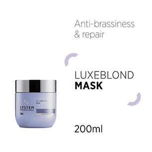 Máscara Luxeblond System Professional 200ml