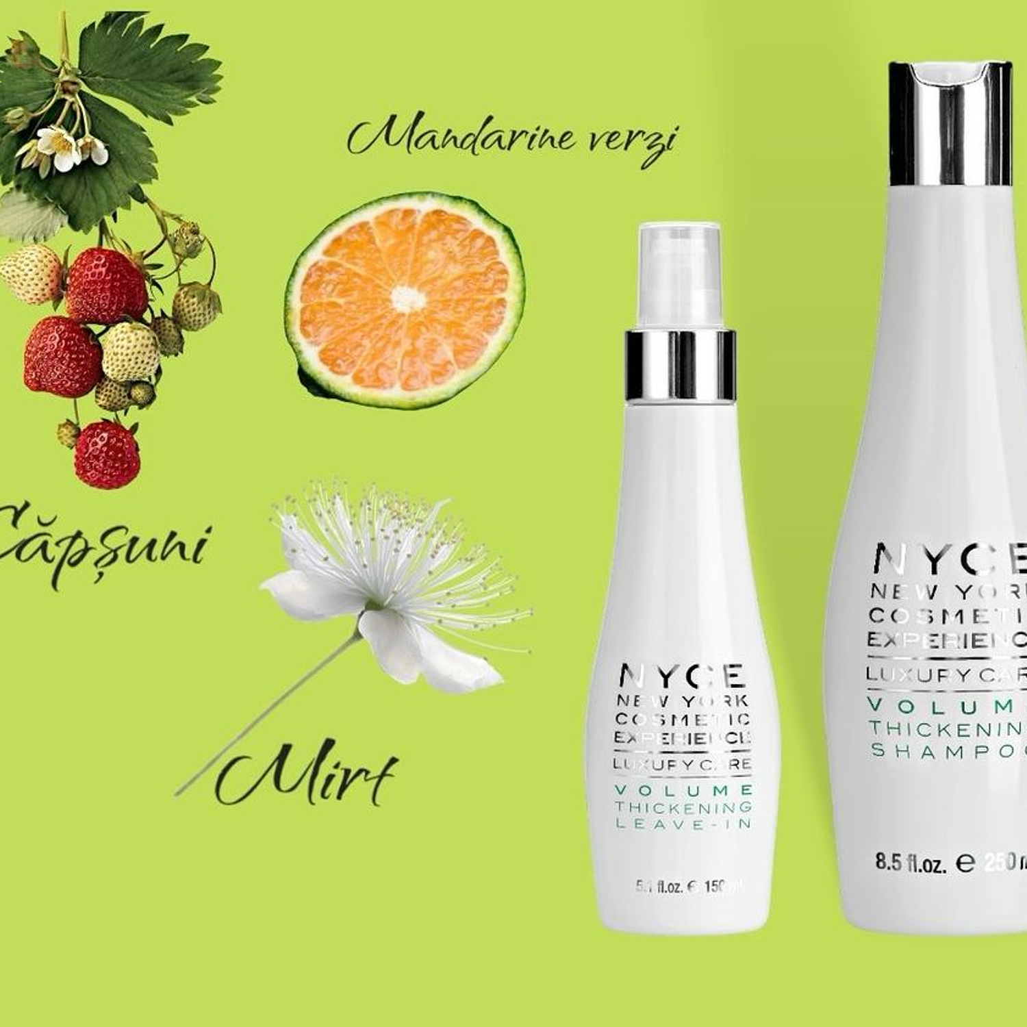 NYCE - Conj. Volume Shampoo e condicionador leave-in