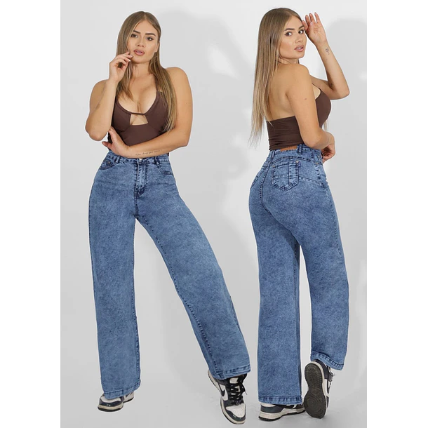 Jeans Palazzo Celeste
