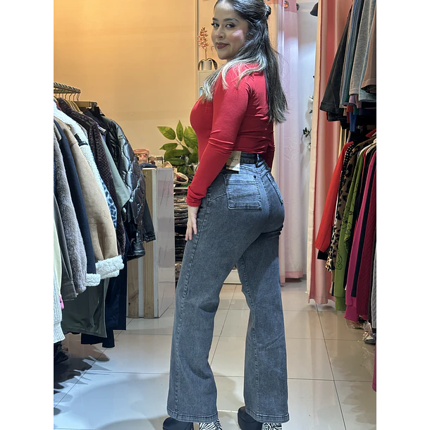 Jeans Recto Gris (Cód. J9311)