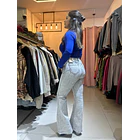 Jeans Flare Gris Claro (Cód. J9241) 2