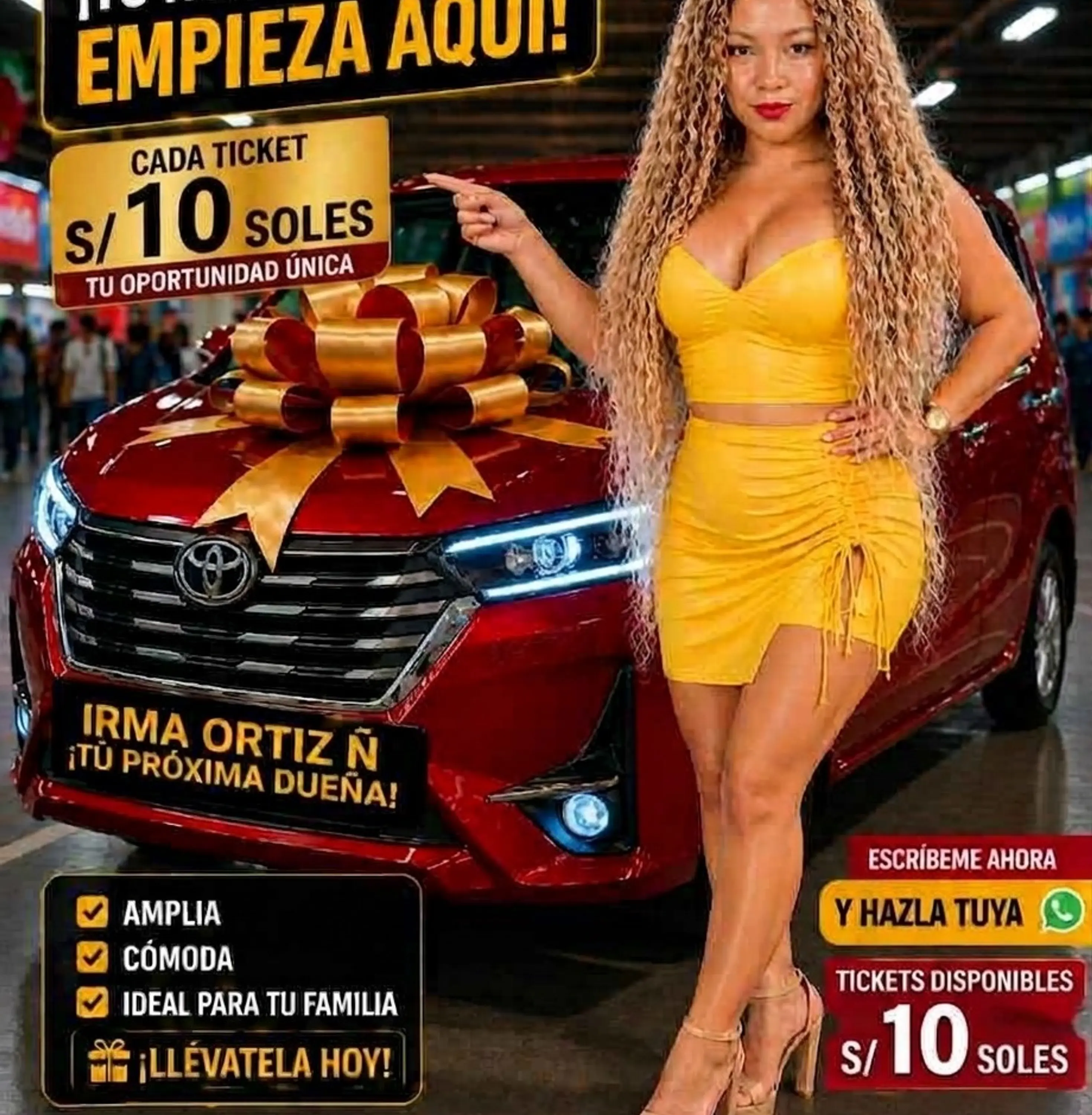 TU OPORTUNIDAD DE GANAR CON SOLO  2  tickets S/.20 1