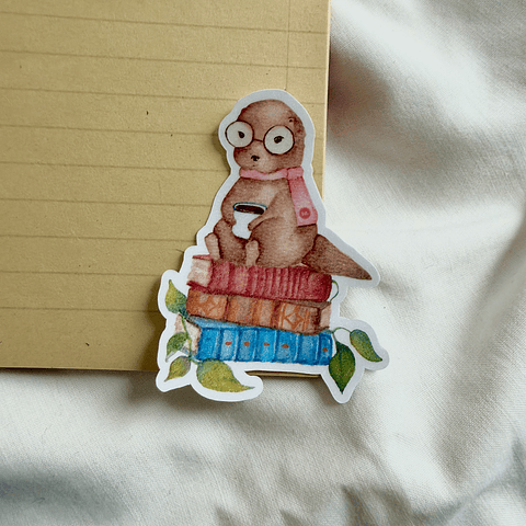 Sticker Chipo el chungungo literario