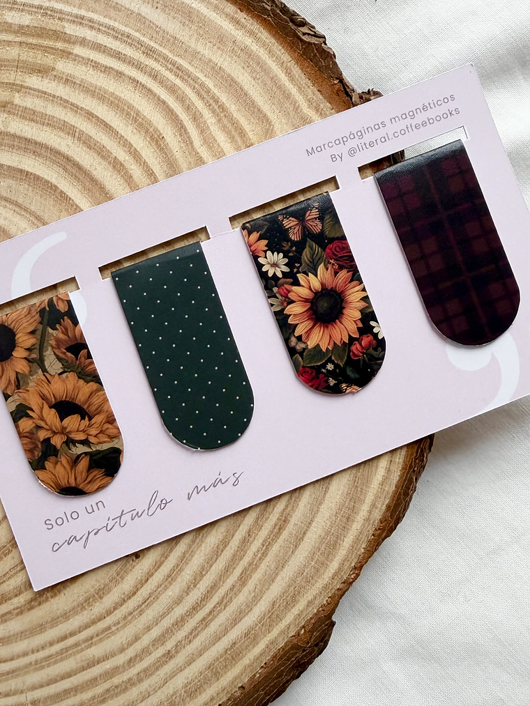 Set marcapáginas Flower 1