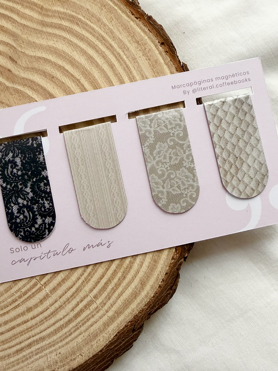 Set marcapáginas texturas 1