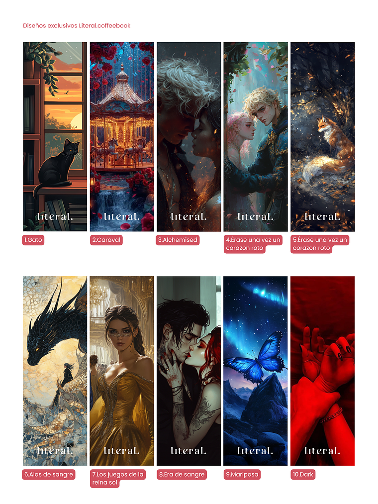 Marcapáginas tradicionales 1