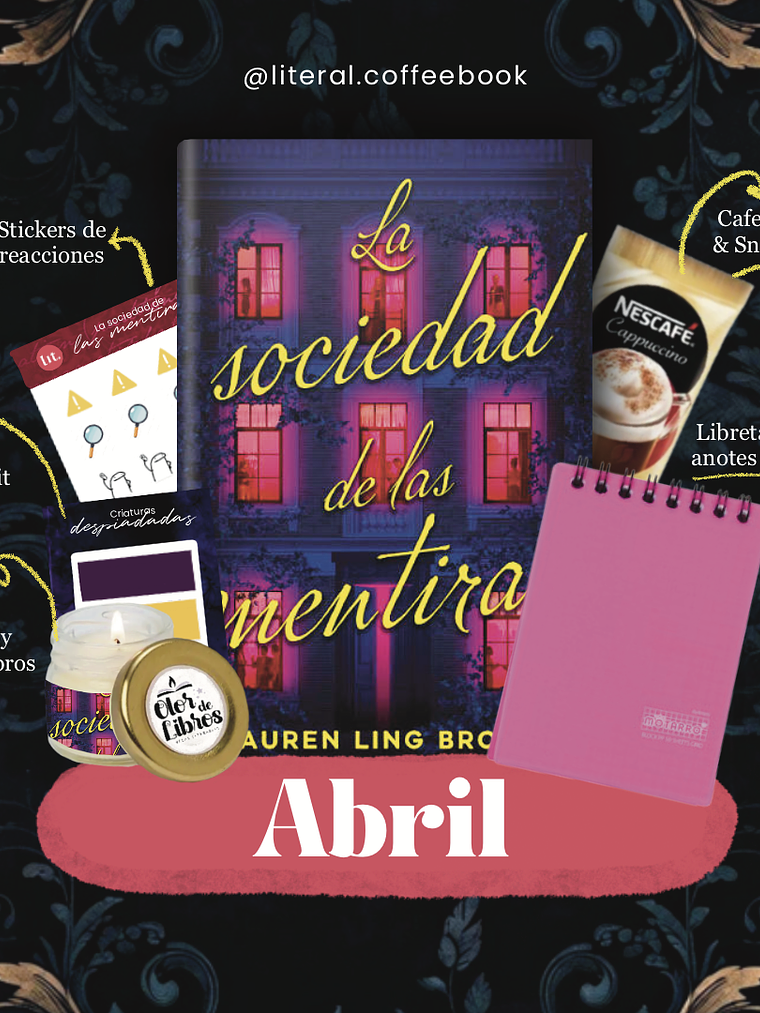 Caja Literal: La sociedad de las mentiras 3