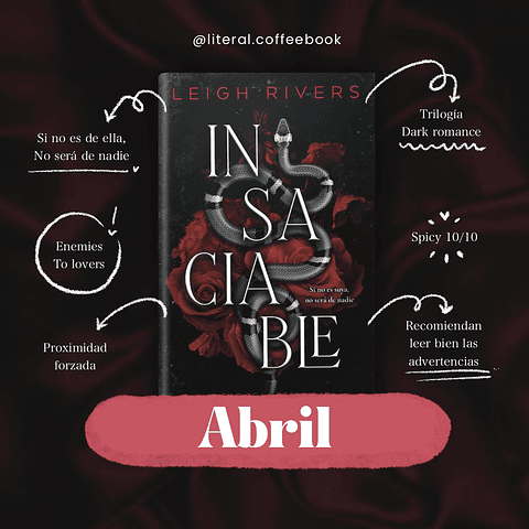 Caja literal: Insaciable