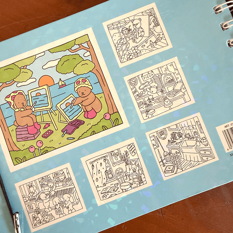 Cuadernillos para pintar Bobbi