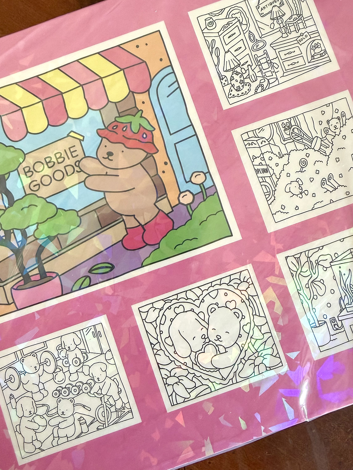 Cuadernillos para pintar Bobbi 3