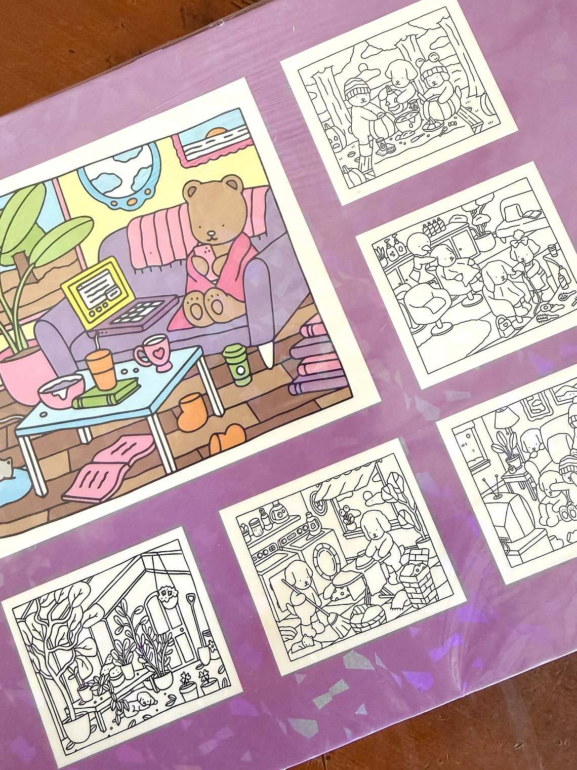 Cuadernillos para pintar Bobbi 4