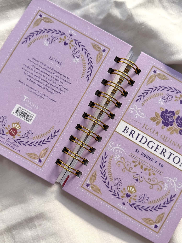Libreta Bridgerton: El duque y yo 3