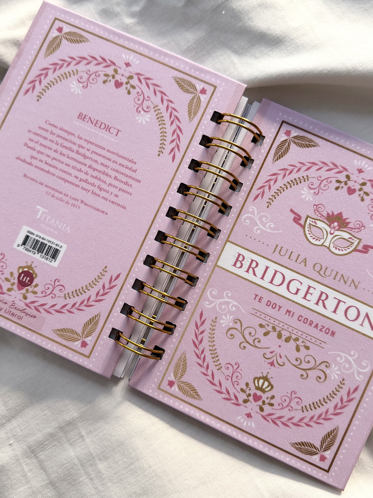 Libreta Bridgerton: Te doy mi corazón 3