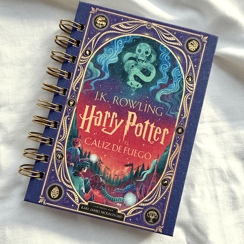 Libreta Harry Potter y el Cáliz de Fuego