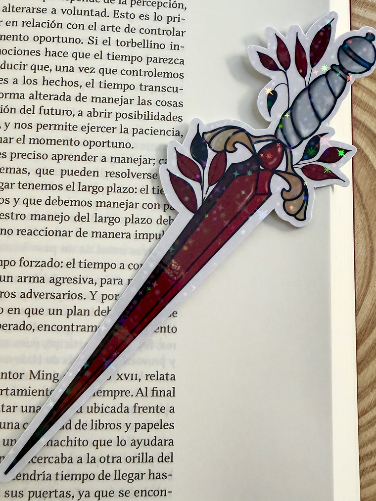 Marcapáginas daga De Sangre y Cenizas 1