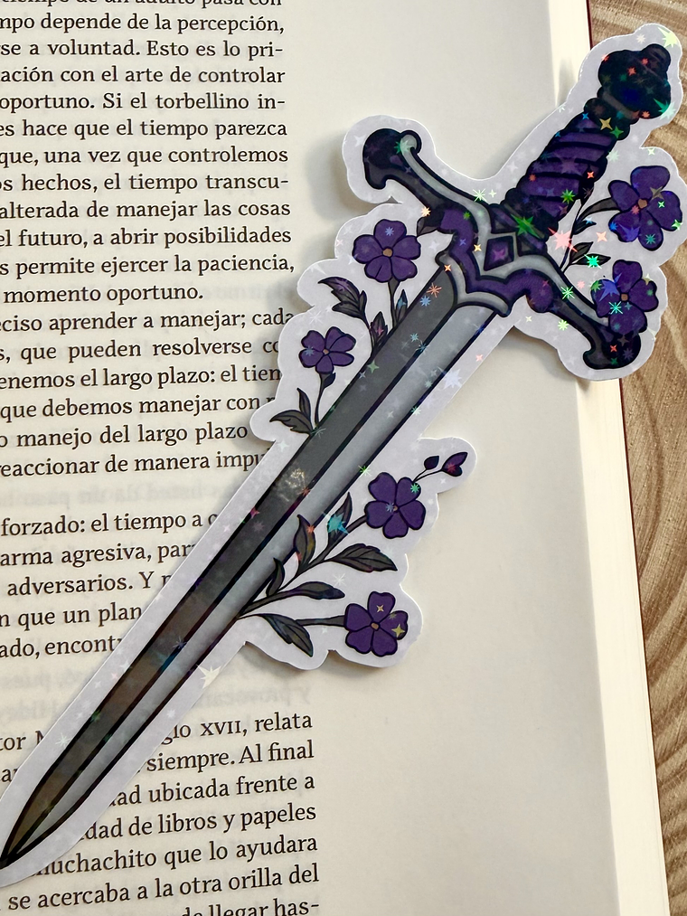 Marcapáginas Espada Powerless 1