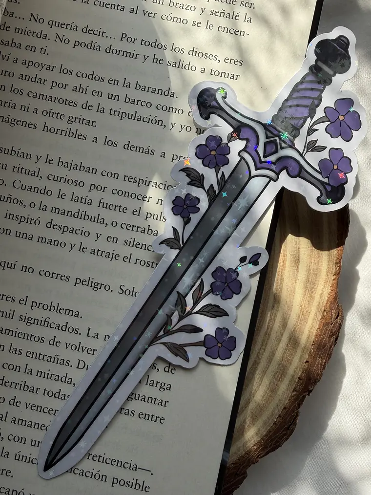 Marcapáginas Espada Powerless 2