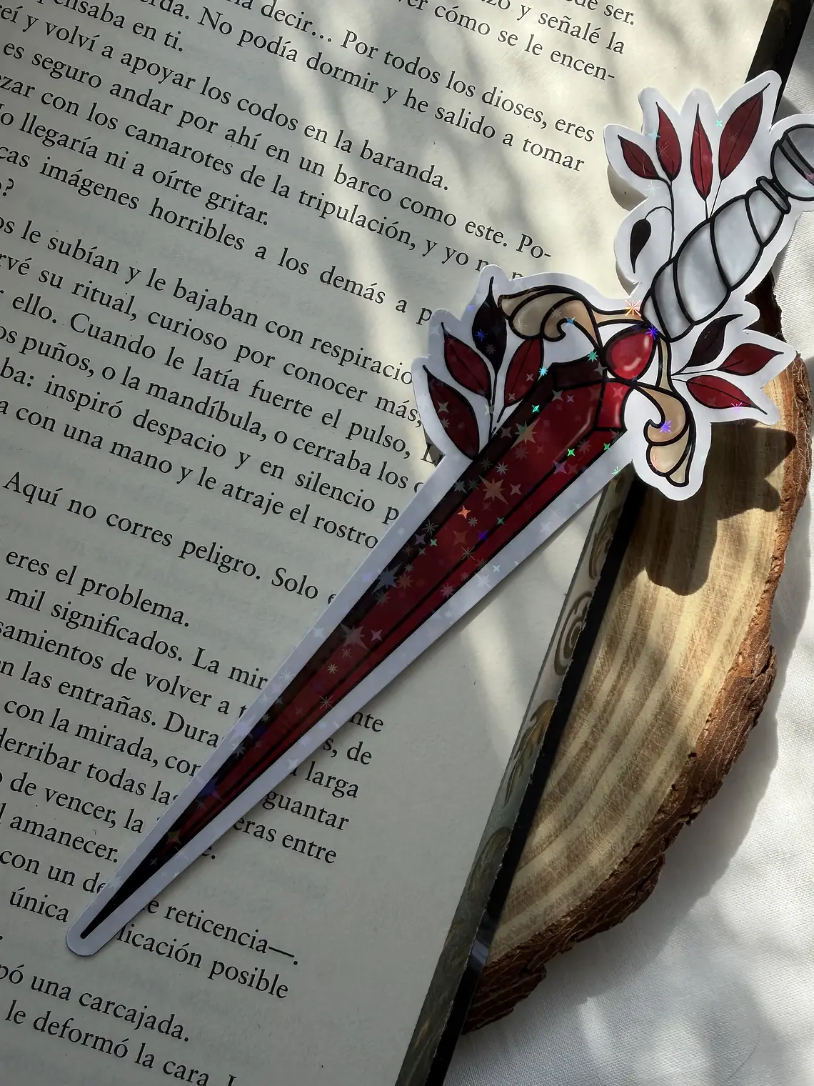 Marcapáginas daga De Sangre y Cenizas 2