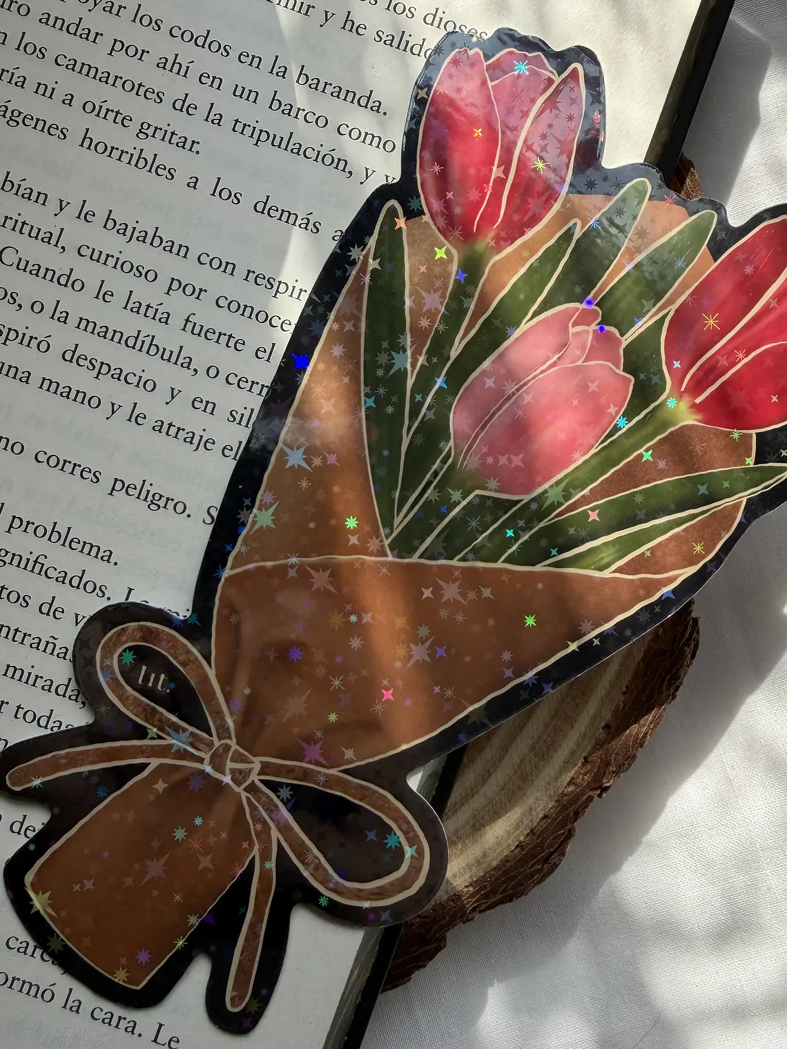 Marcapáginas Ramo Tulipanes 1